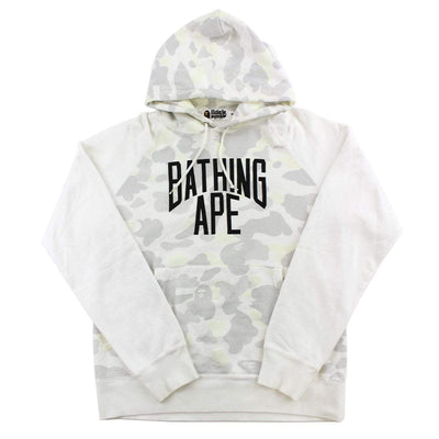 bape white camo hoodie