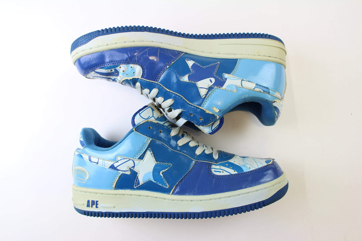 bapesta blue camo