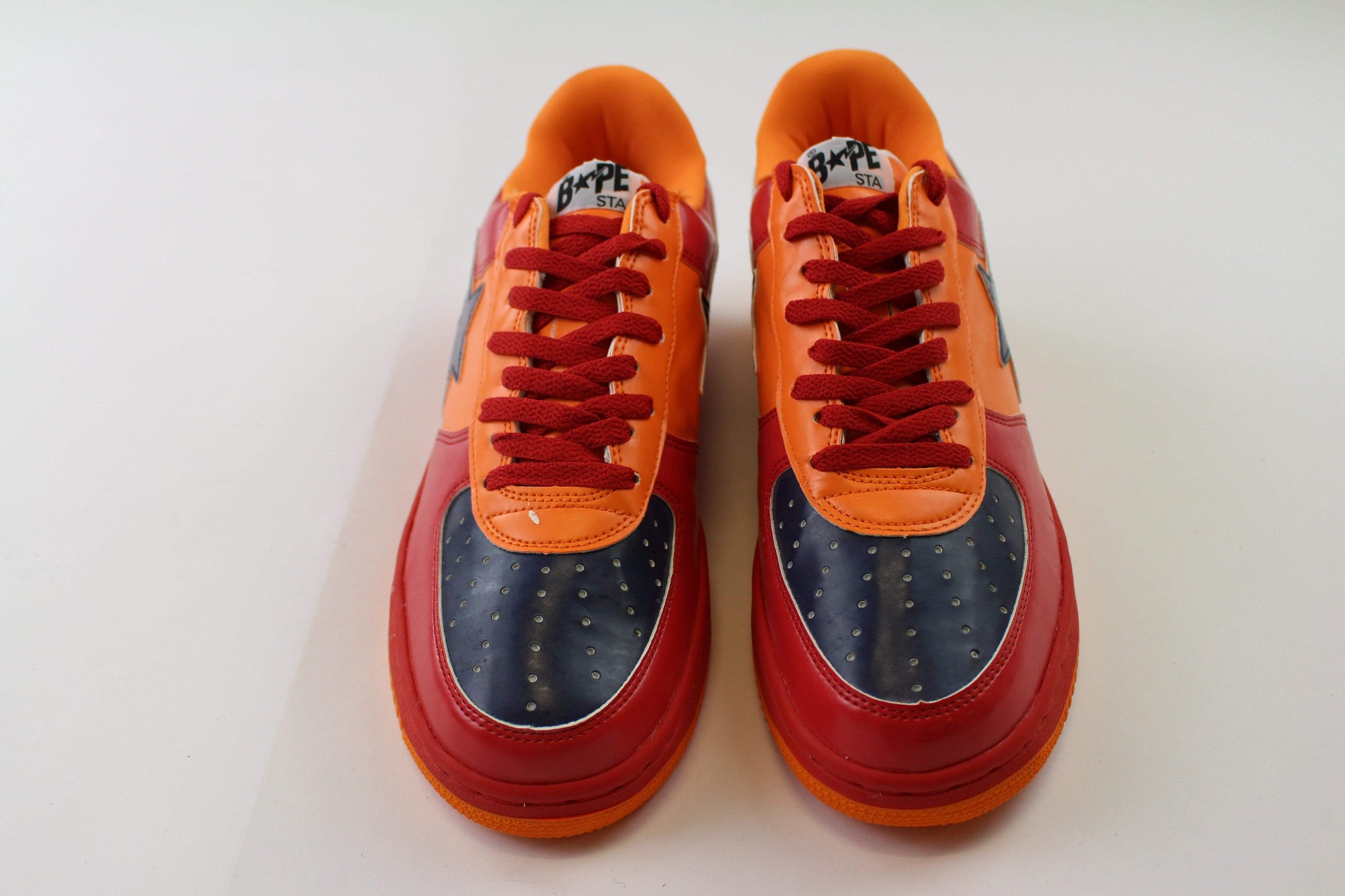 orange bapesta