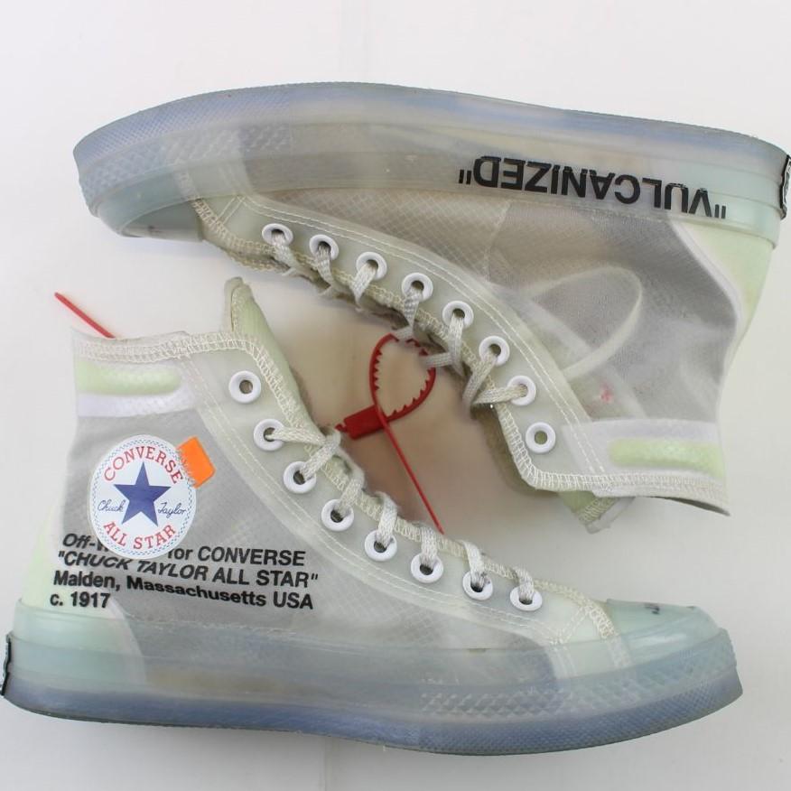 off white chucks vulcanized