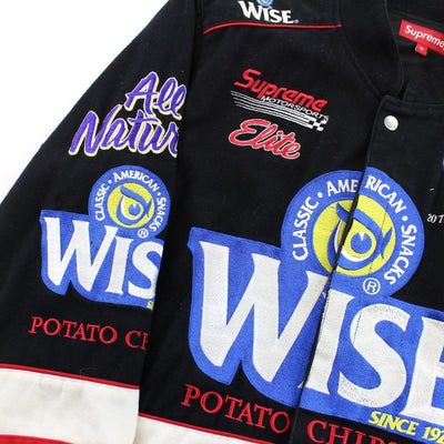 supreme wise racing jacket