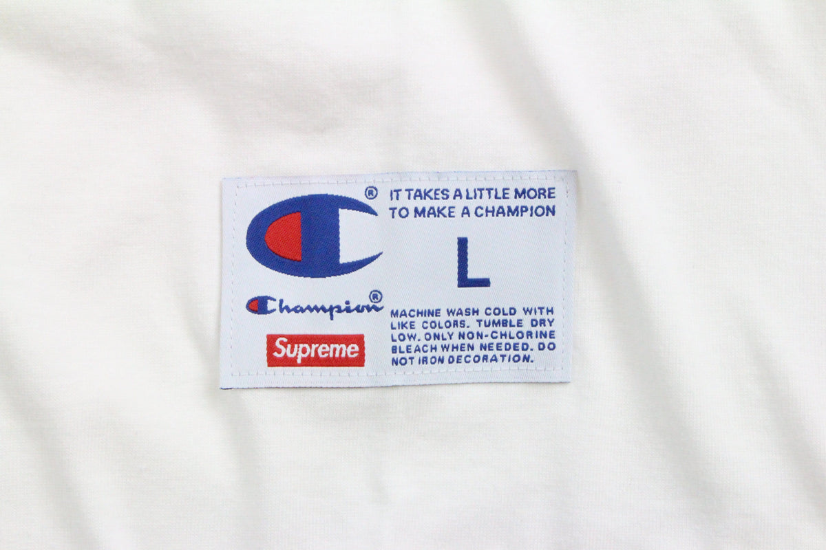 champion x supreme shirt