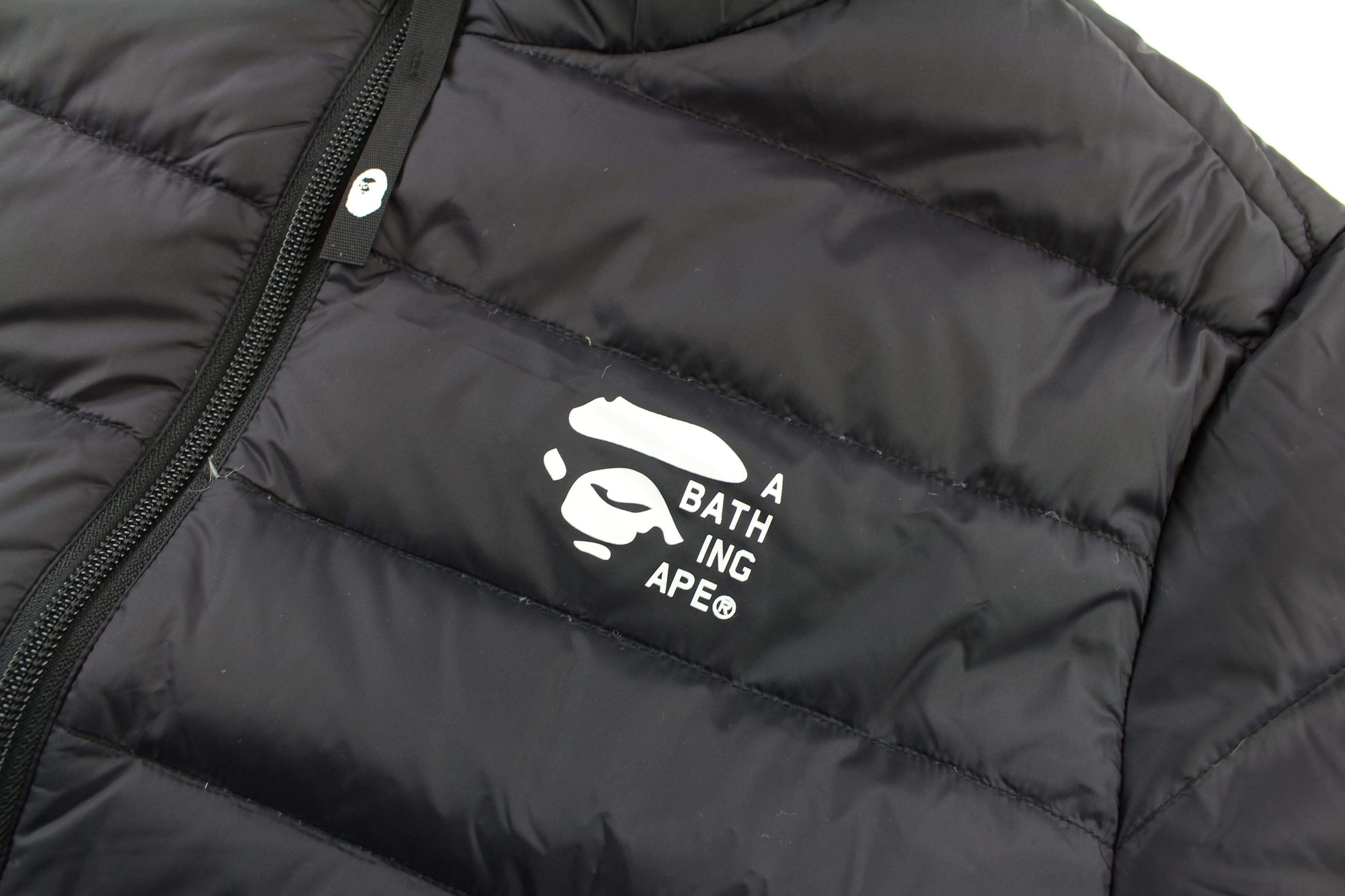 a bathing ape down jacket