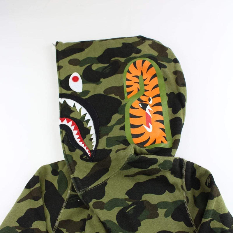 bape 1st green camo wgm shark | SaruGeneral