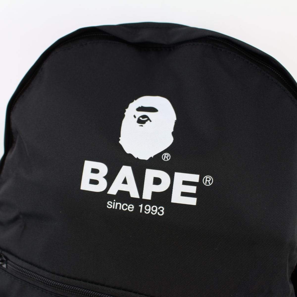 Bape E Mook Backpack Black Sarugeneral