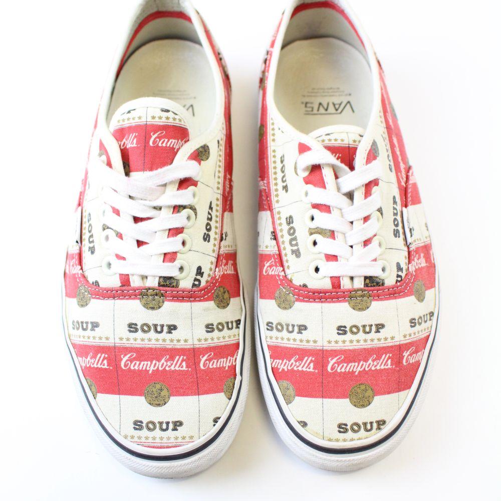 vans supreme campbell's soup