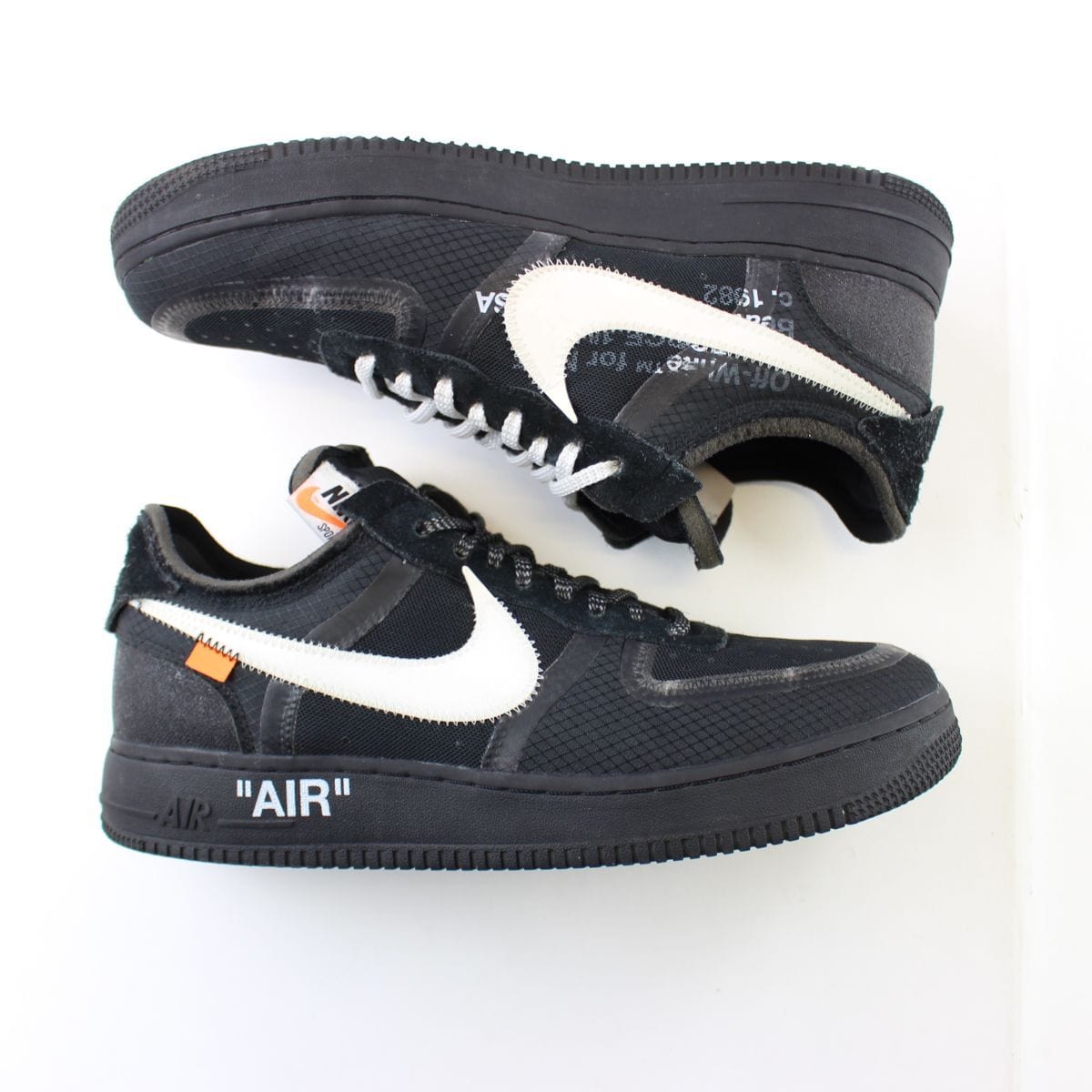 nike air force 1 black x off white