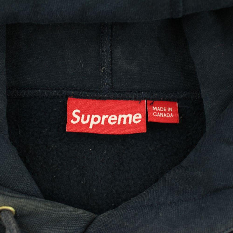 Supreme x Futura Logo Hoodie Navy | SaruGeneral