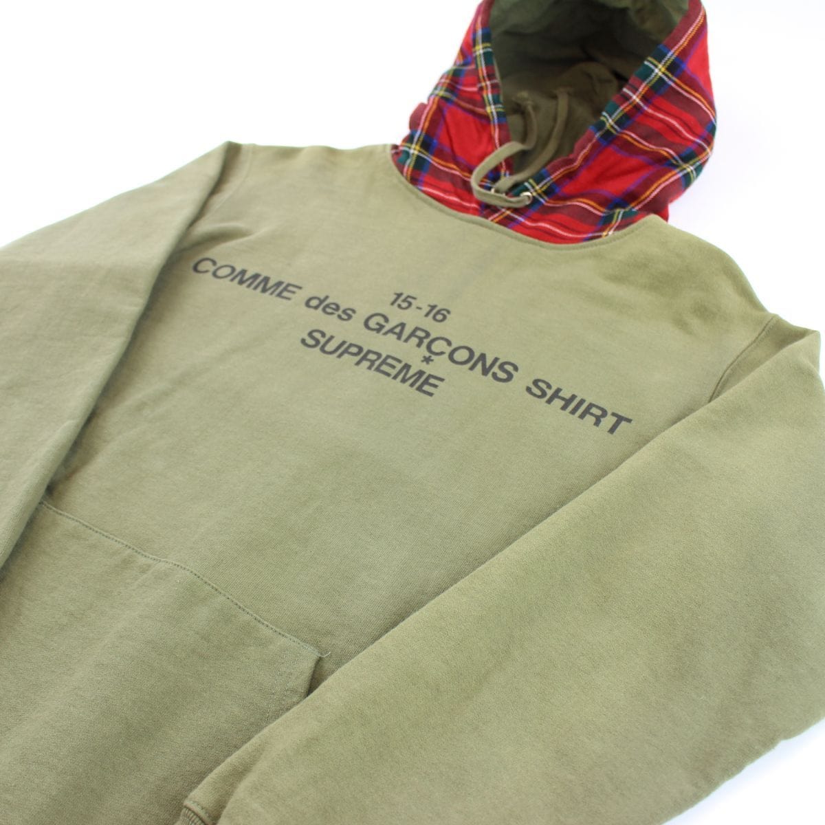 olive supreme hoodie