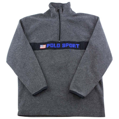 polo sport quarter zip fleece