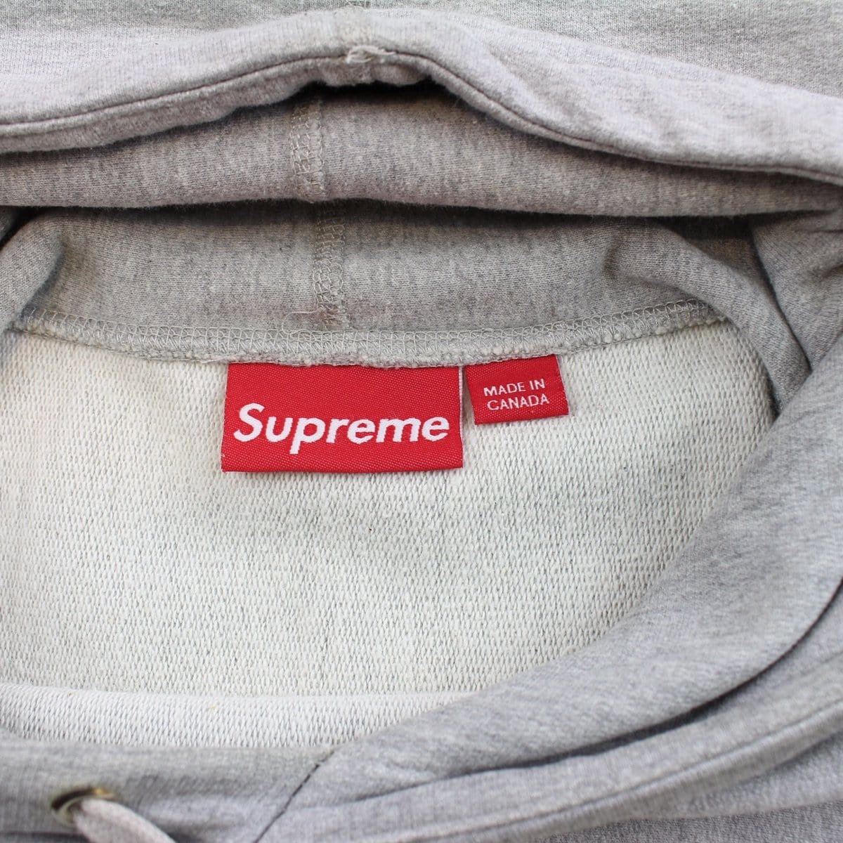 supreme bling box logo hoodie grey | SARUUK