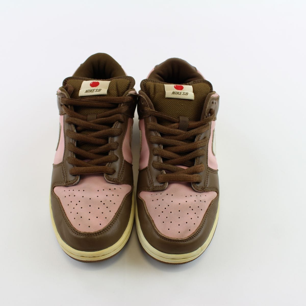 brown and pink nike sb