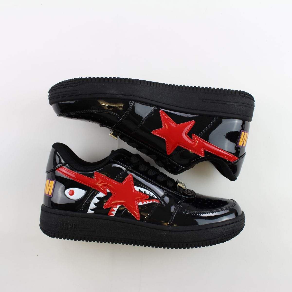 Bapesta Shark Red Black | SaruGeneral