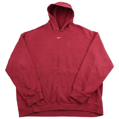 center chest nike swoosh hoodie small logo