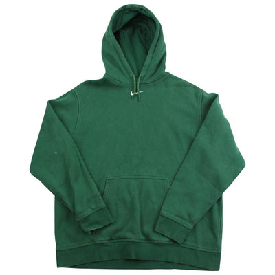 nike swoosh hoodie green