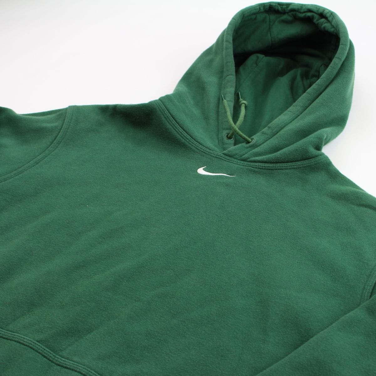 nike swoosh hoodie green