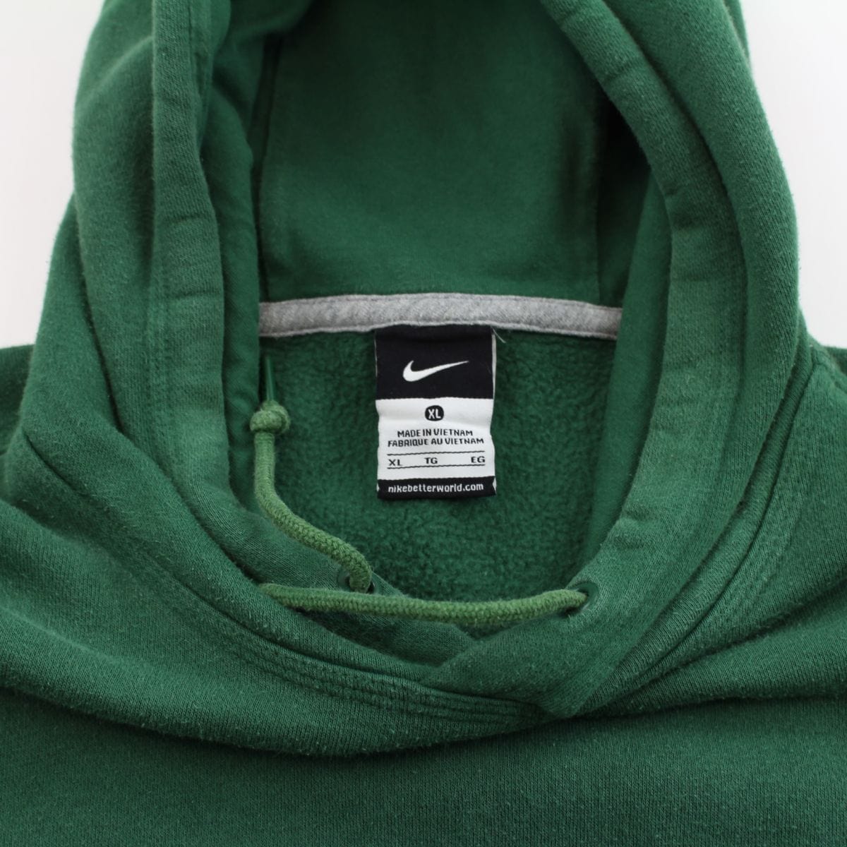 green nike swoosh hoodie