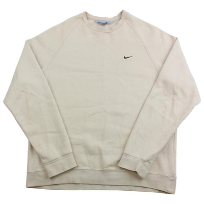 nike tan crew neck