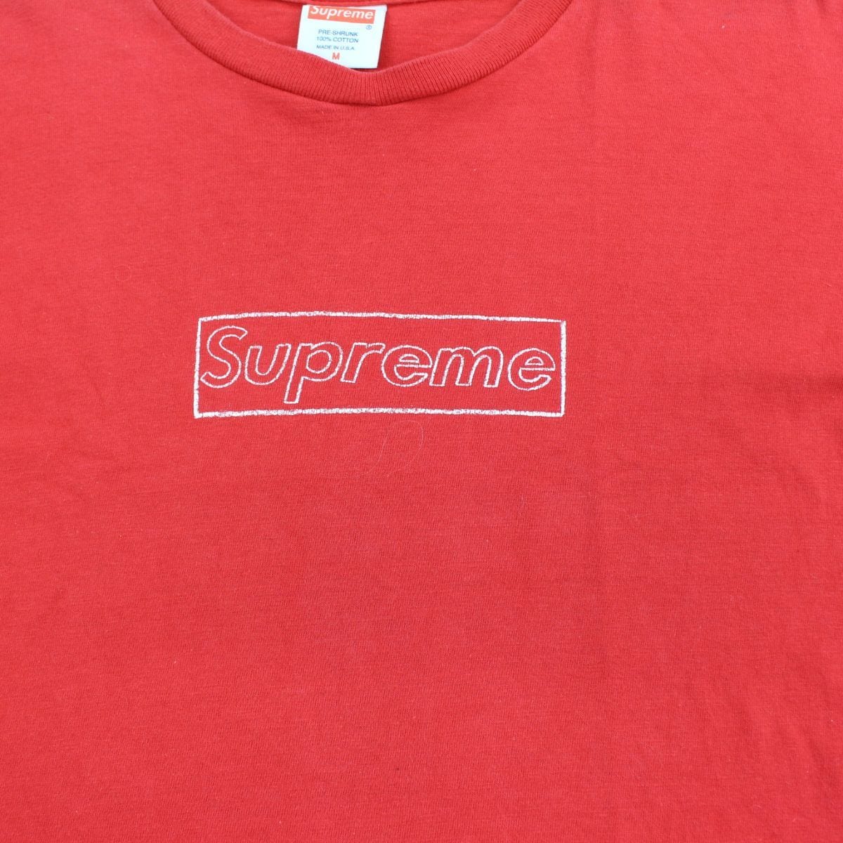 supreme x kaws box logo tee