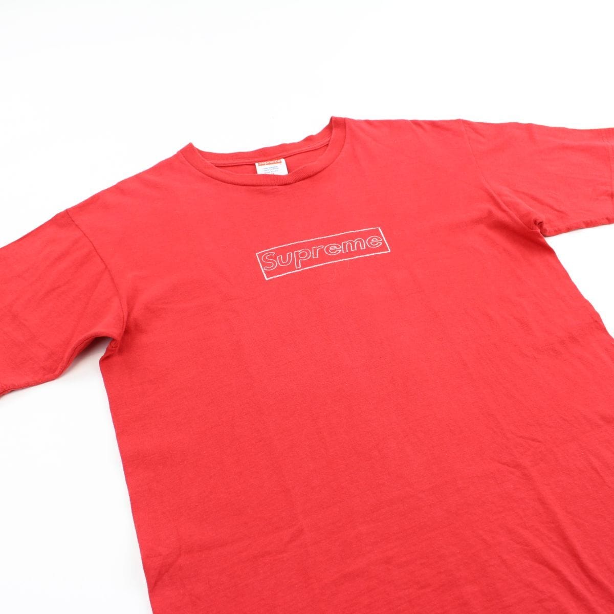 supreme kaws box logo tee