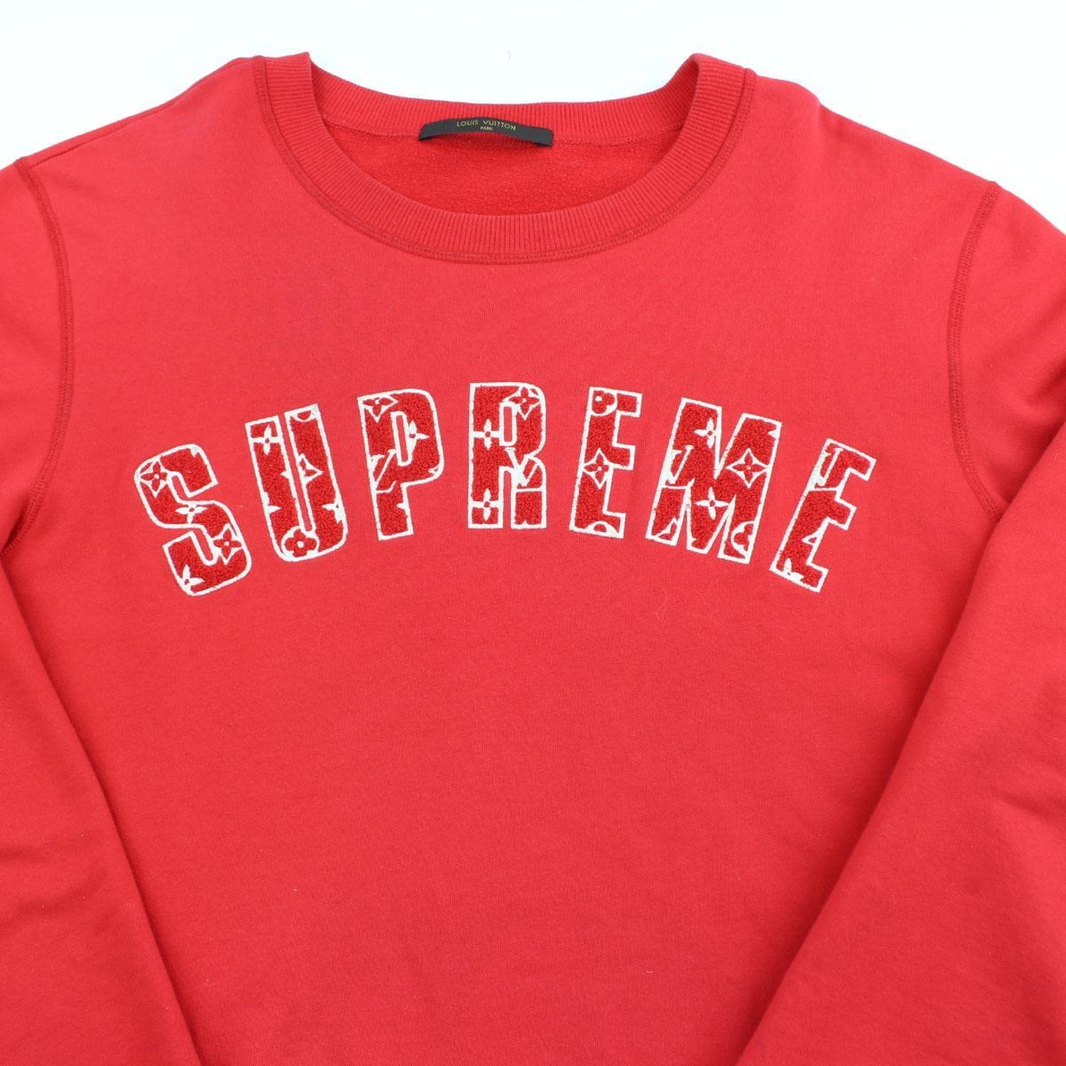 Original Supreme x Louis Vuitton Arc Logo Crewneck Sweatshirt Size