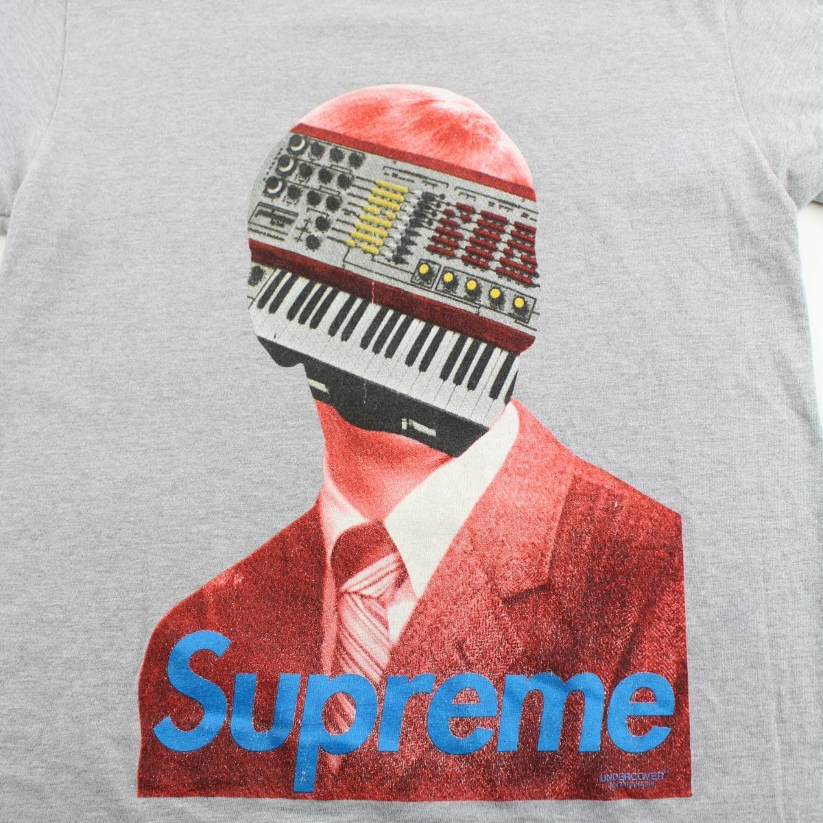 Supreme x Undercover Synth Head Tee Grey | SaruGeneral