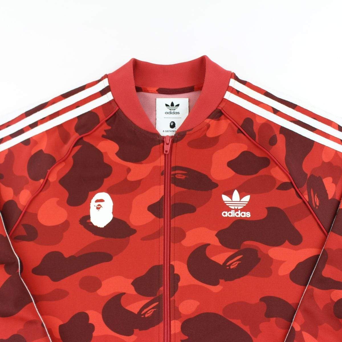 adidas red camo jacket