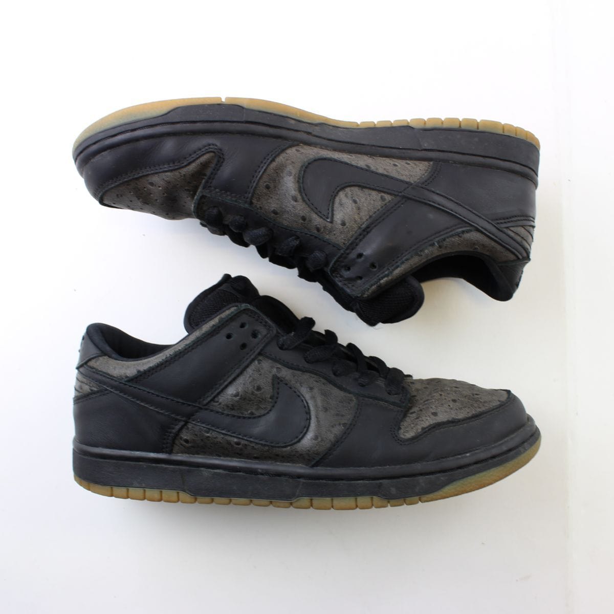 dunk low leather