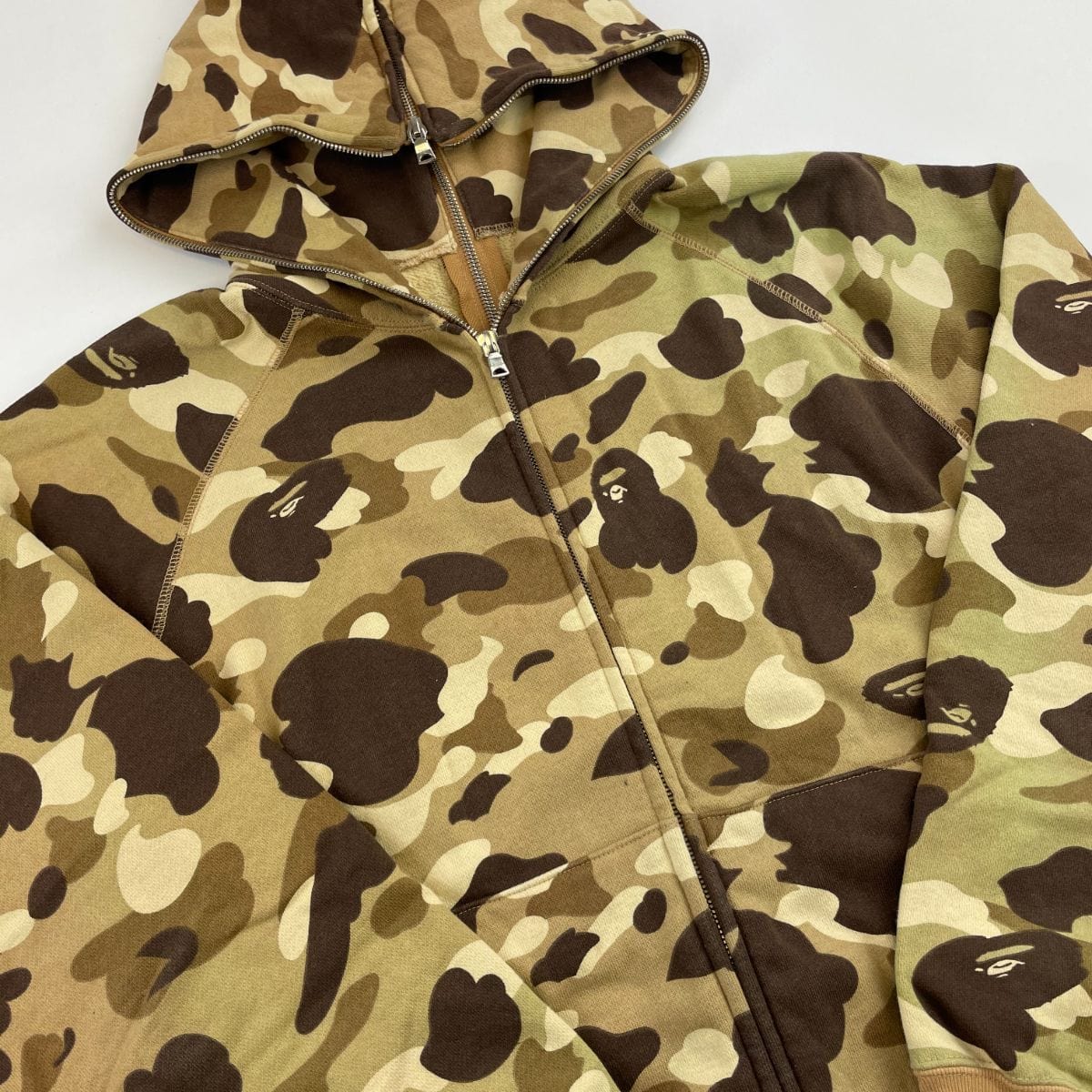 Bape Desert Camo Full Zip Hoodie | SaruGeneral