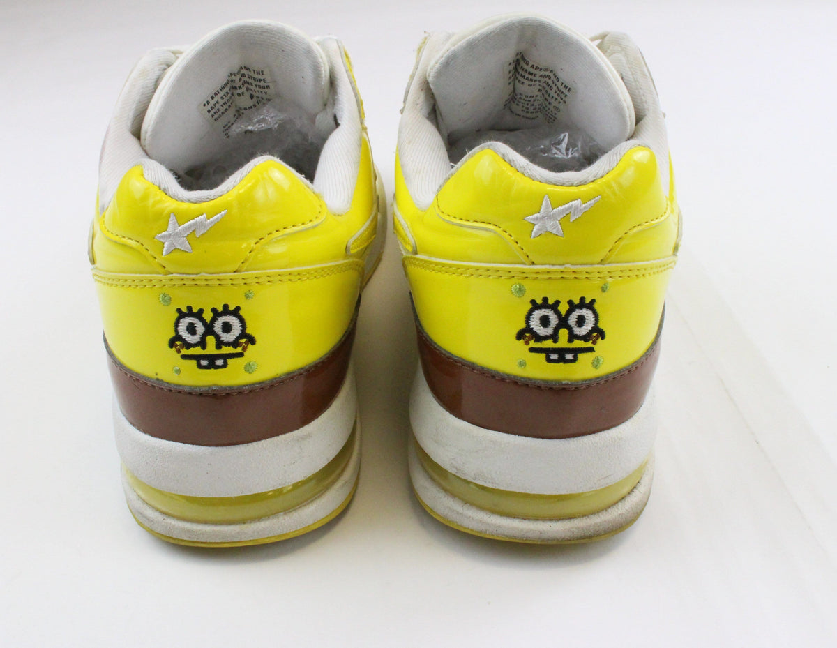 spongebob bape shoes