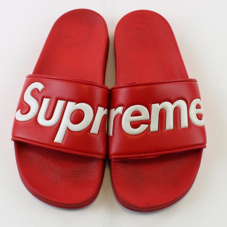 supreme flip flops real
