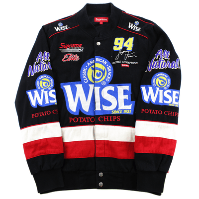 supreme x wise racing jacket