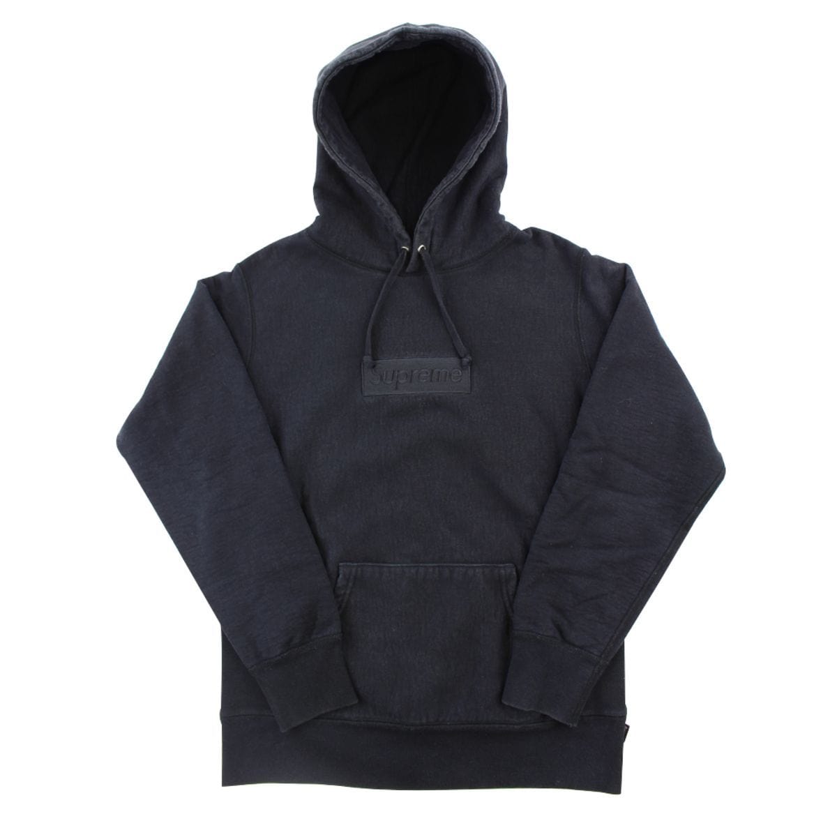 Supreme Black Tonal Box Logo Hoodie | SaruGeneral