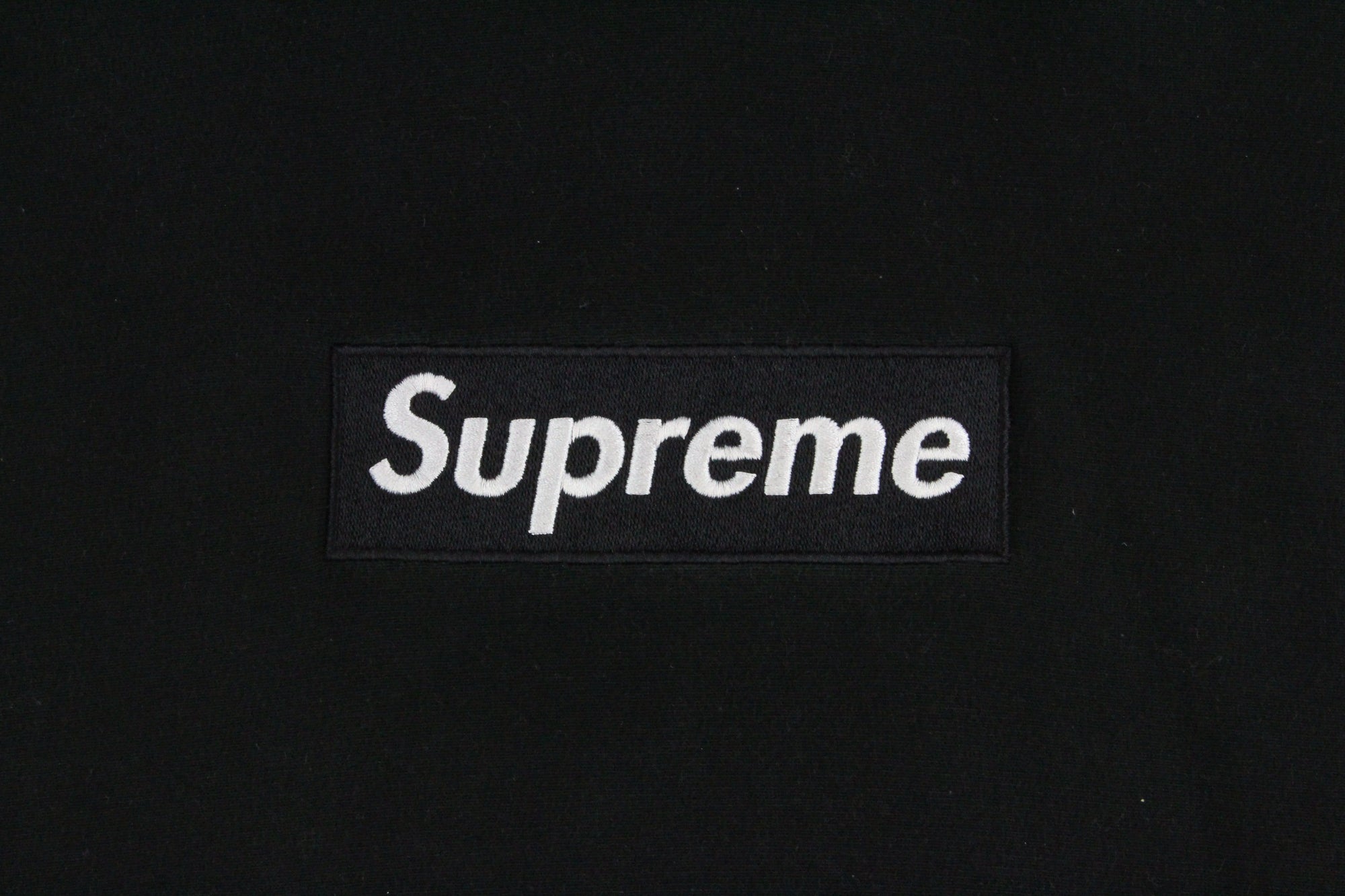 Supreme Black on Black Box Logo Hoodie | SaruGeneral
