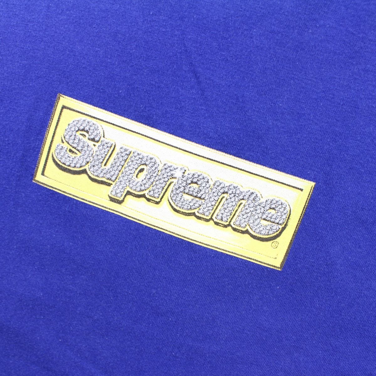 supreme bling box logo tee