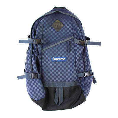 supreme checkered backpack