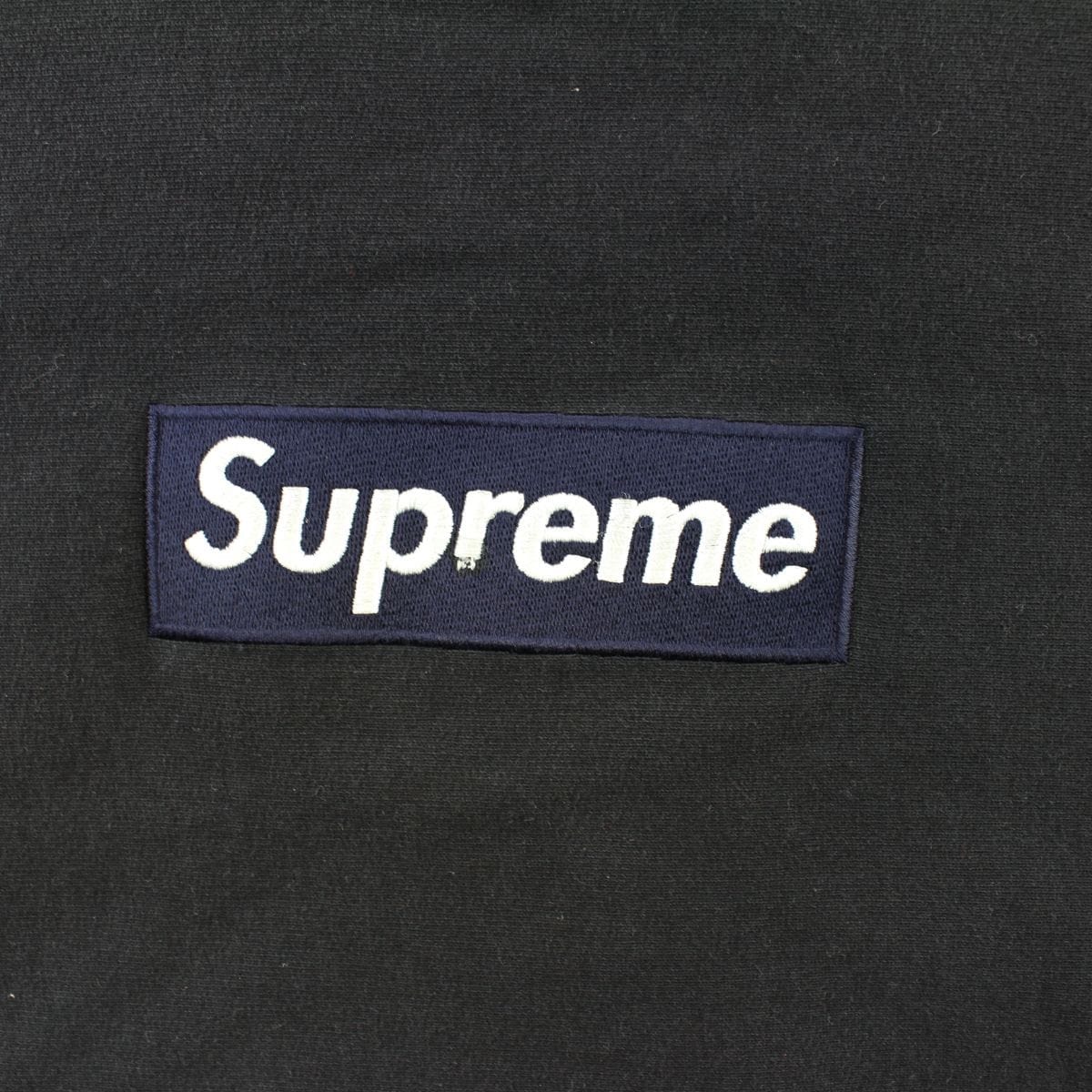 supreme box logo crewneck black