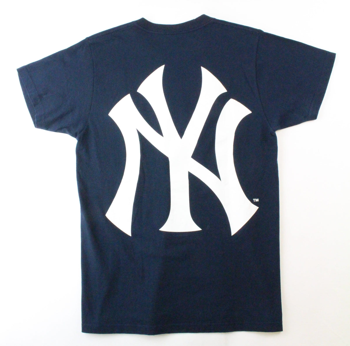 Supreme New York Yankees Box Logo Tee Navy | SaruGeneral