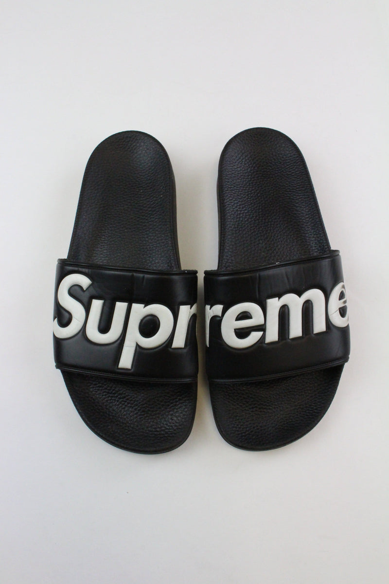Supreme Slides Black | SaruGeneral