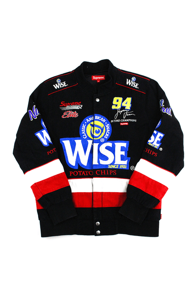 supreme wise racing jacket