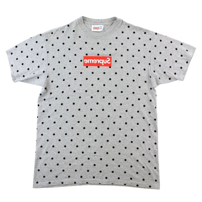 supreme cdg box logo shirt