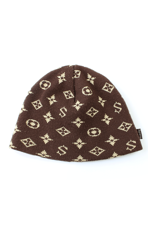 Supreme x LV Beanie Brown | SaruGeneral