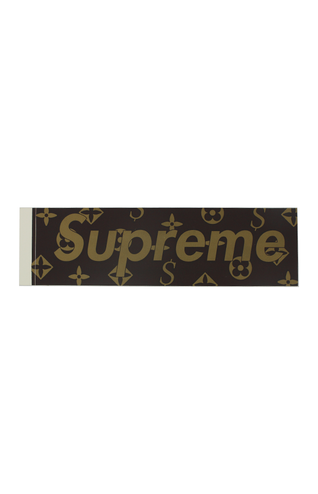 Supreme x LV Box Logo Stickers | SaruGeneral