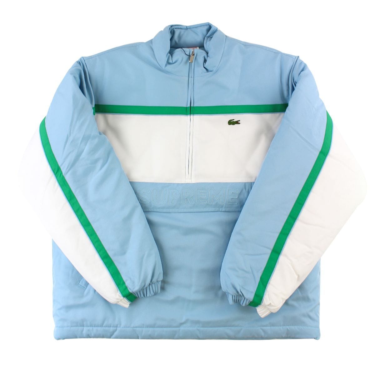 supreme lacoste half zip