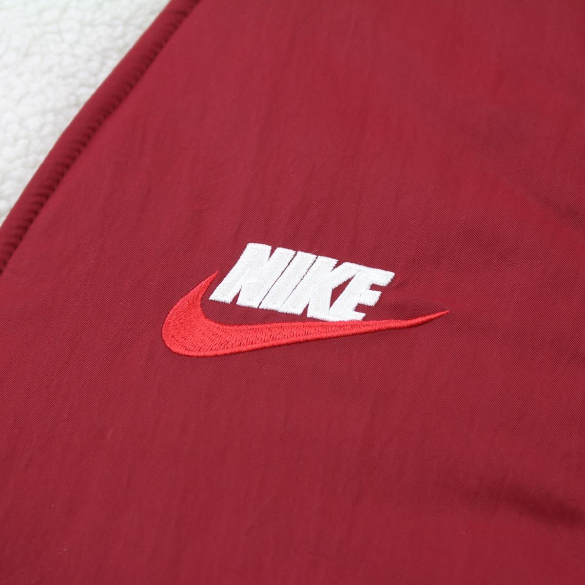 Supreme x Nike Versible Fleece Vest Red | SaruGeneral
