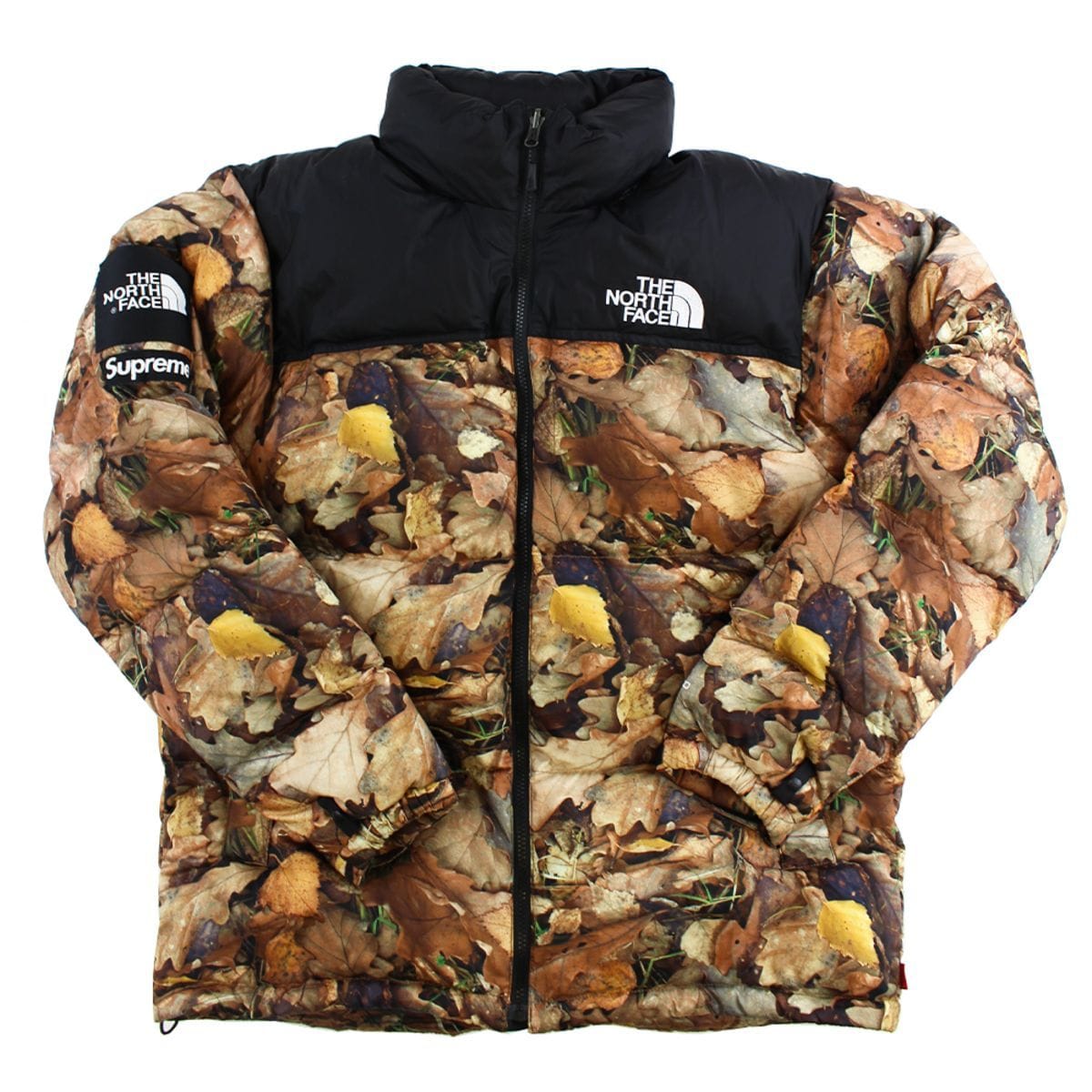 supreme tnf leaves jacket