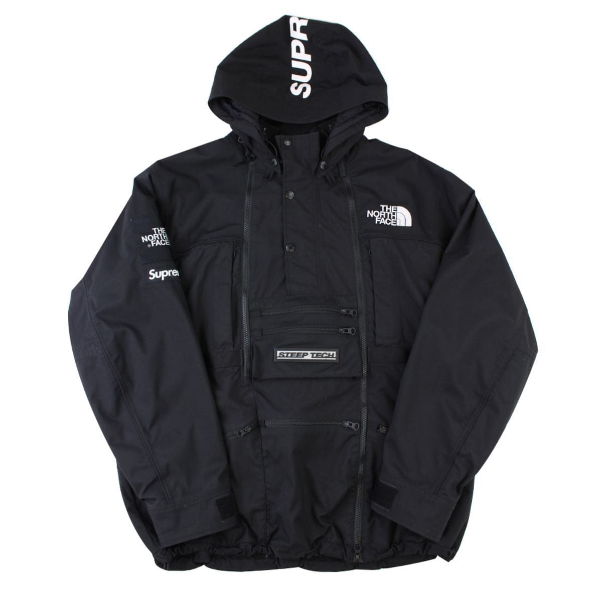 Supreme x TNF Steep tech Jacket Black | SaruGeneral