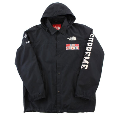 supreme the north face expedition coaches jacket black