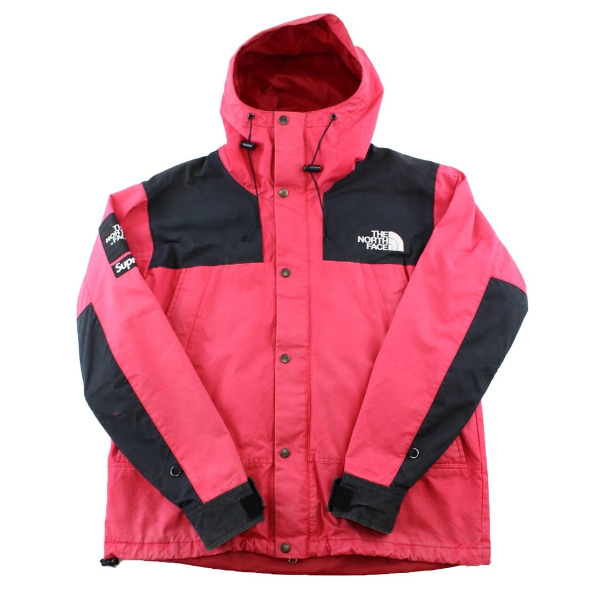 Supreme x The North Face Wax Jacket Red
