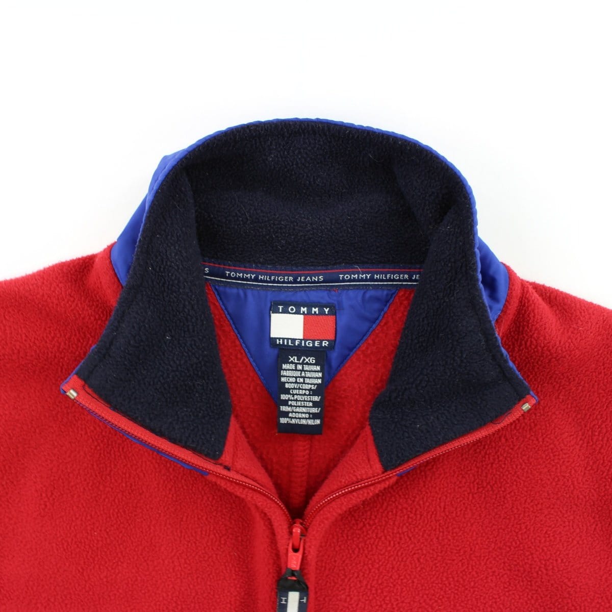 vintage tommy hilfiger fleece